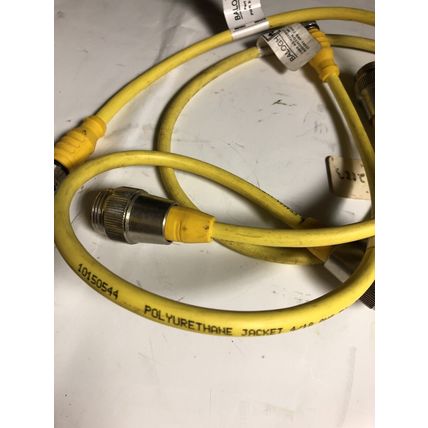 new BALOGH ROBOTIC/MACHINE CABLE ASSEMBLY CORDSET PWR 24/EXT/0.5M,10150544,EX