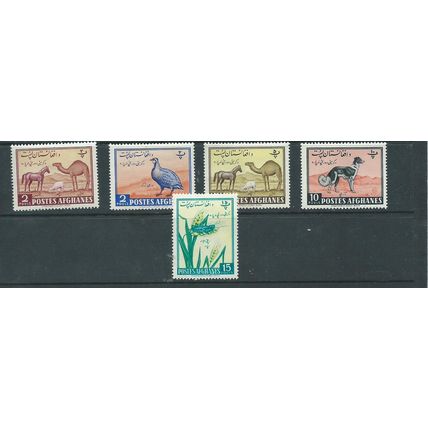 Afghanistan stamps hm seln. camels dog,bird etc.