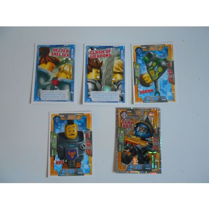 LEGO - Nexo Knight Cards -including Clay Bot