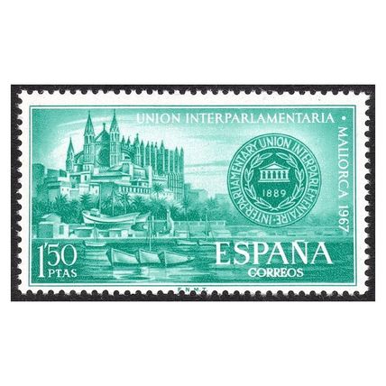 Spain 1967 [SLL] Congress of the Inter-Parliamentary Union (MNH)