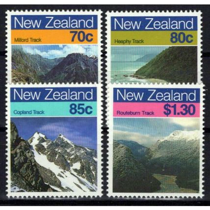 New Zealand 903-906 MNH Landscapes Mountains Nature ZAYIX NZES0009M