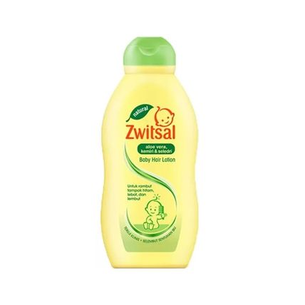 Zwitsal Baby Hair Lotion with Aloe Vera Celery Candlenut Nourish Thickening Hair