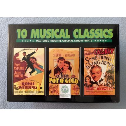 10-PACK MUSICAL CLASSICS VHS STAGE DOOR CANTEEN THIS IS THE ARMY FABULOUS DORSEY
