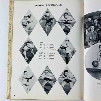 Lemont Township High School IL Keepotawn 1955 Yearbook
