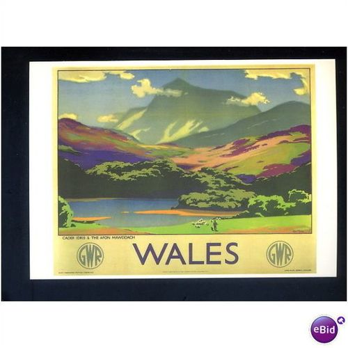 Advertising DGR 126 GWR WALES Postcard by Drumahoe Graphics