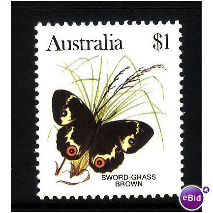 AUSTRALIA 1983 SG 806 $1 SWORD GRASS BUTTERFLY U/M MINT