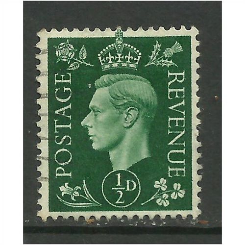 GB 1937 KGV1 1/2d Green stamp SG 462.(H419