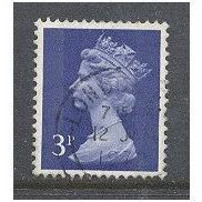 X855 3p Ultramarine (2 bands).Fine Used.14e