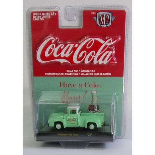 M 2 ' Coca-Cola ' 1956 FORD F-100 Truck GREEN