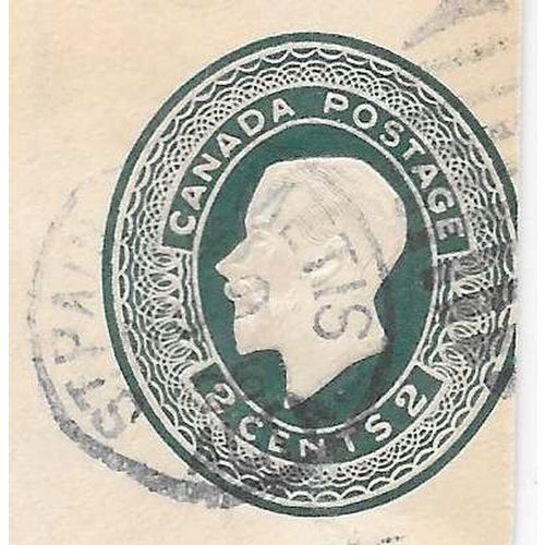 St. Paul de Metis duplex, Alberta cancel, 1926,