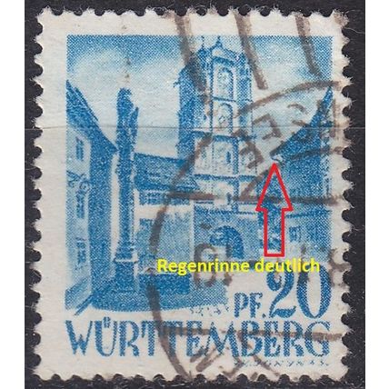 GERMANY Alliiert Franz. Zone [Württemberg] MiNr 0007 yv I ( O/used )