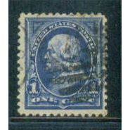 Used 264 1c Benjamin Franklin Fine M02843