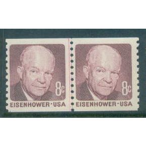 1402 8c Dwight Eisenhower Fine MNH CLP R0289