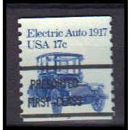1906a 17c Electric Auto Very Fine MMH Dry Gum CNS 3A KA5443