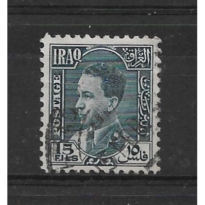 Iraq.SG179 15f King Ghazi (Blue).Fine Used.Nov21b