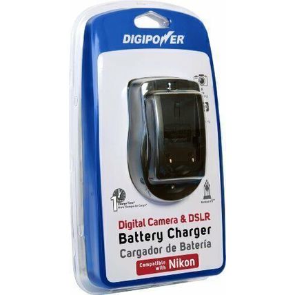DigiPower QC-500NK Nikon Camera Battery Charger (Black)