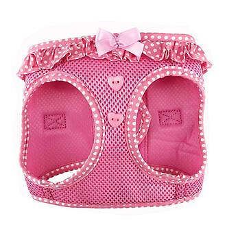 Pink Polka Dot Ruffle X-Large