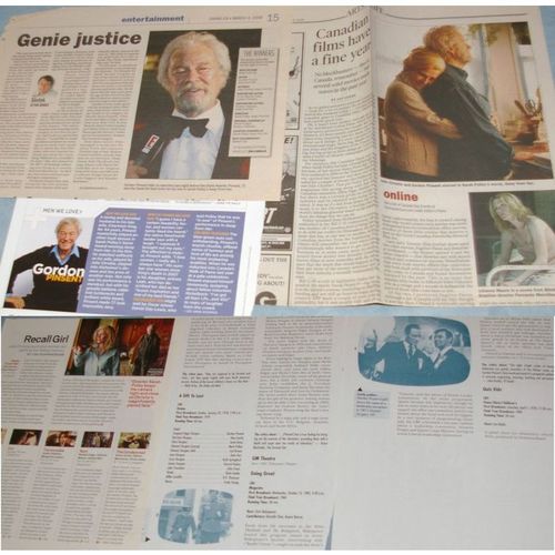GORDON PINSENT 37x Clippings Cover