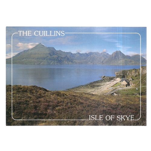 THE CUILLINS, ISLE OF SKYE, SCOTLAND unused postcard, =