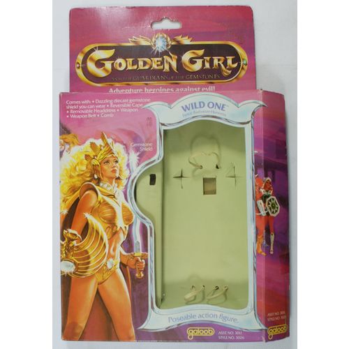 Golden Girl Wild One (A) - Box and Insert, Galoob, 1984, Guardians Gemstones