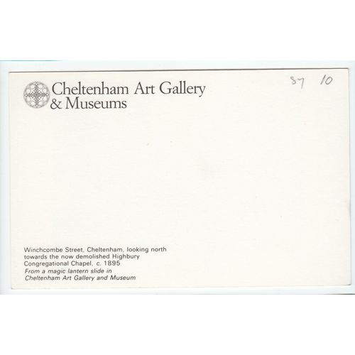 Winchcombe Street Cheltenham Gloucestershire Reproduction Postcard