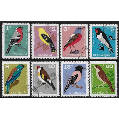 Mi 1529/36: Song Birds.