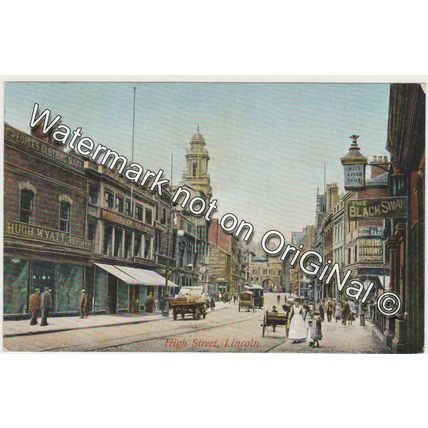 PPC High Street Lincoln Lincolnshire 1905