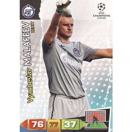 Adrenalyn XL Champions League 2011/2012 Vyacheslav Malafeev Zenit