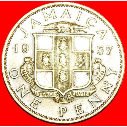 GREAT BRITAIN (1953-1963): JAMAICA ★ 1 PENNY 1957! LOW START ★ NO RESERVE!