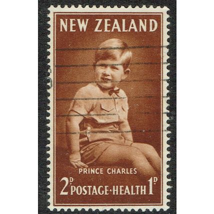 New Zealand 1952 Health Stamp 2d+1d Brown SG711 GU
