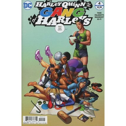 Harley Quinn & Her Gang of Harleys (2016 Ltd) # 004 NM 1in25 VARIANT MODN AGE CO