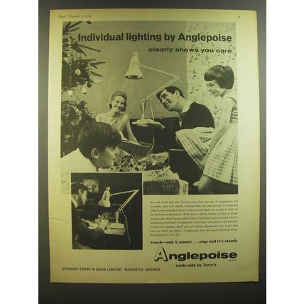1964 Anglepoise Lamp Ad - Individual lighting by Anglepoise