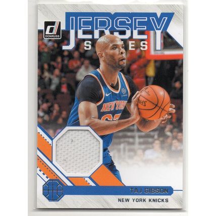 DONRUSS TAJ GIBSON JERSEY