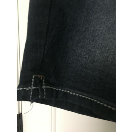 Cato Women's Blue Jean Bermuda Shorts Pockets Zip & Button Size 12