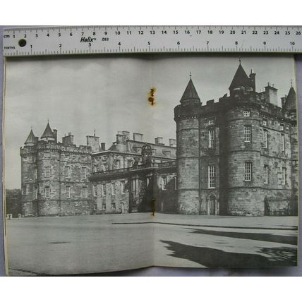 1968 The Palace of Holyroodhouse