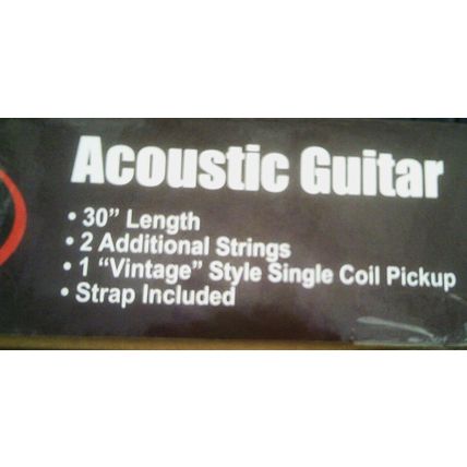 Acoustic Guitar 30" with strap