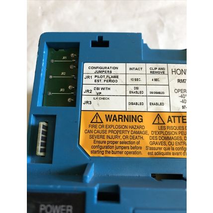 HONEYWELL RM7800 L 1087 BURNER PRIMARY CONTROLLER RM7800L1087,RM7800L 1087,ET,ER