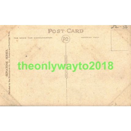 Canterbury, Westgate, Kent, England, Sepiatone Postcard