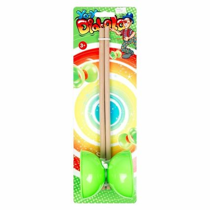 30cm 12" Diabolo Sticks Traditional Balance Retro Game Vibrant Bright Stocking