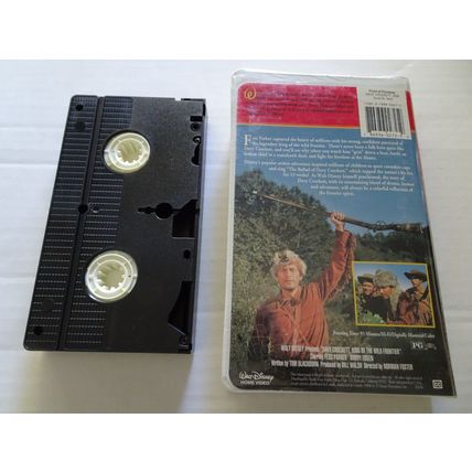 Davy Crockett King of the Wild Frontier - VHS Tape - A Walt Disney Film - 1955