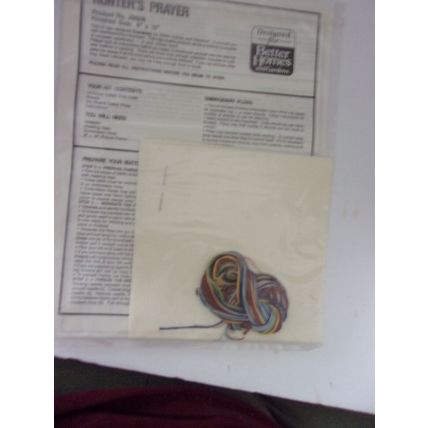 Better Homes Gardens Counted Cross Stitch Kit Bird Hunters Prayer