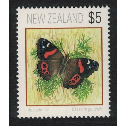 New Zealand Butterfly Red Admiral 'Bassaris gonerilla' $4 1997 MNH SG#1644