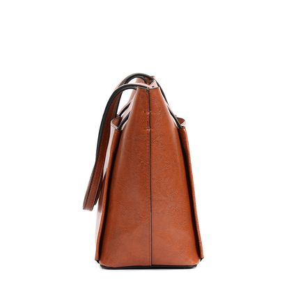 Women's Satchel Purse Handbag Brown
