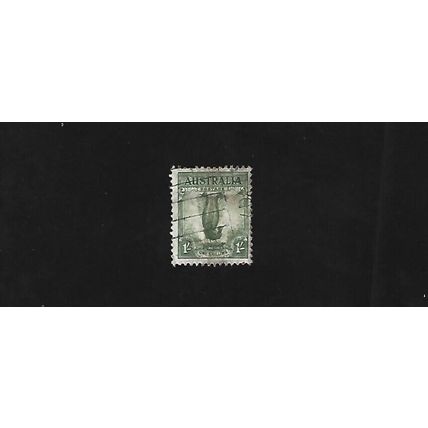 AUSTRALIA STAMP - ONE SHILLING. #AUS/61.