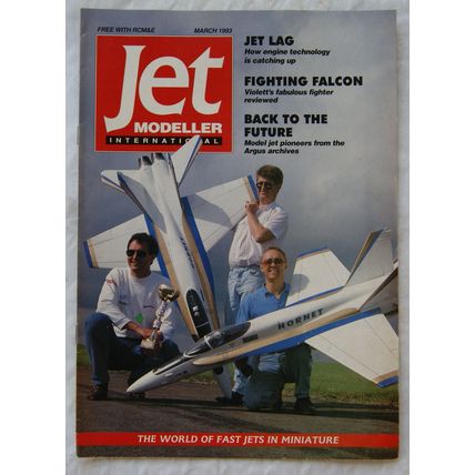 1993 Jet Modeller International Magazine - March
