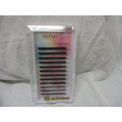 Easy Fan Volume Lashes Curl 0.15 C 8mm Keyyou Eyelash Extension