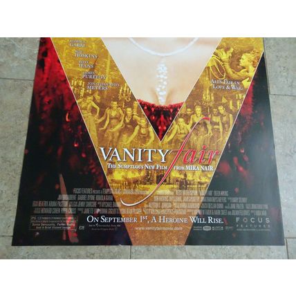 Vanity Fair - Movie Poster with Reese Witherspoon as Becky Sharp - Vintage Poste