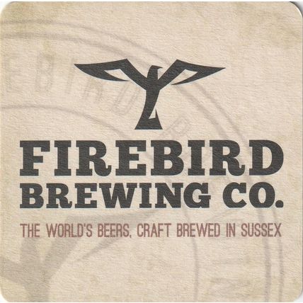 BEER MAT - FIREBIRD BREWING CO - DID YOU KNOW? - (Cat No 001) - (2015)