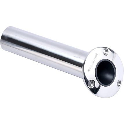 Amarine Made (Set of 2) Heavy Duty Stainless Steel 316 Deluxe Rod Holders with D