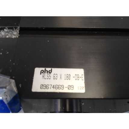 NEW PHD RLS5 63 X 180-DB-E PNEUMATIC ROTARY ACTUATOR, 09674669-09 120,FJ